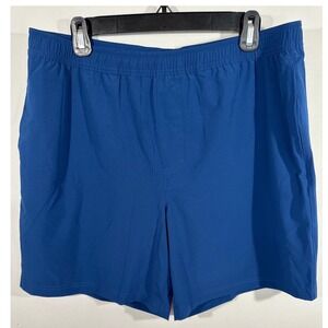 Chubbies Blue Hybrid Swim Trunks Shorts Floral Lined Pocket Men's X-Large NWOT